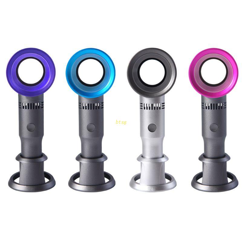 Quạt Làm Mát Mini Không Cánh 3 Tốc Độ Sạc USB Tiện Lợi