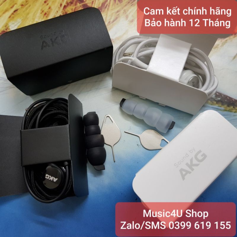 Tai nghe AKG Jack Type C cho Samsung S22 S21 S20 Note 20 Note 20 dây dù âm siêu hay Tuấn Hà Store