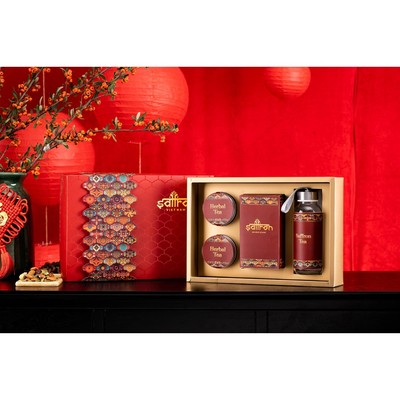 Quà tặng trung thu thương hiệu Saffron Việt Nam Nhụy Hoa Nghệ Tây Jahan với trà hoa