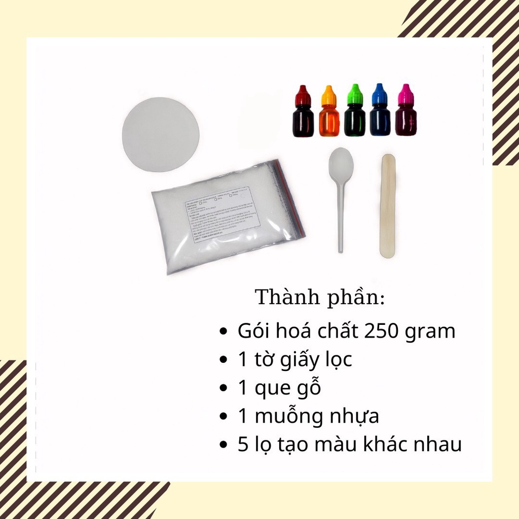 KDP - 250g - COMBO nuôi tinh thể HOA KH2PO4 kèm hướng dẫn l Tcrystalstore