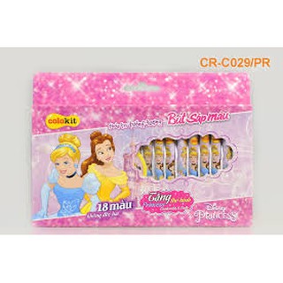 Bút sáp màu CR-C029/PR (bộ) (18 màu)