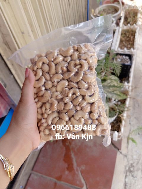 500g hạt điều tươi sạch vỏ sống làm sữa_nguyên hạt