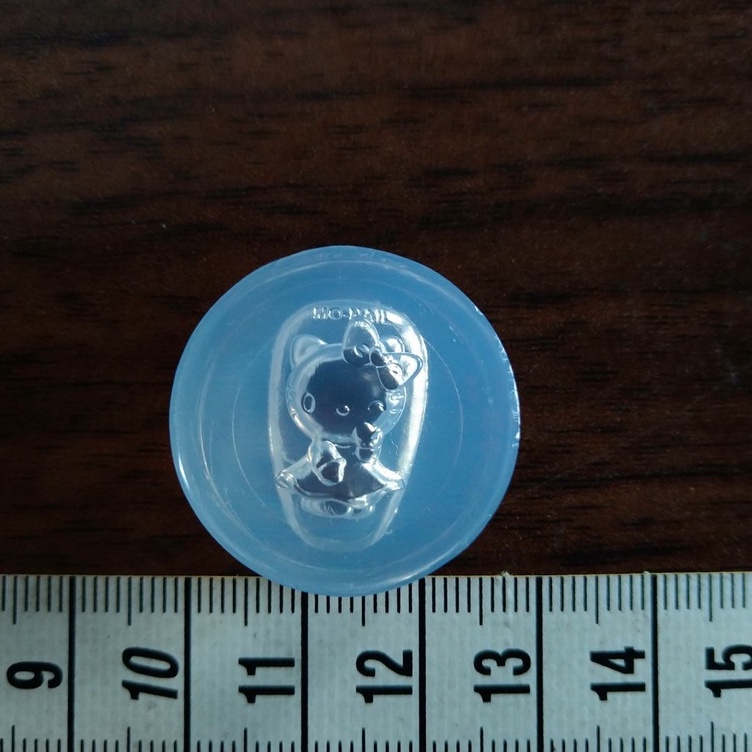 DIY - Khuôn làm charm trang trí nail 3D, phụ kiện cài áo, hoa tai, thời trang, ghim kẹp giấy - Mẫu Kitty & Melody