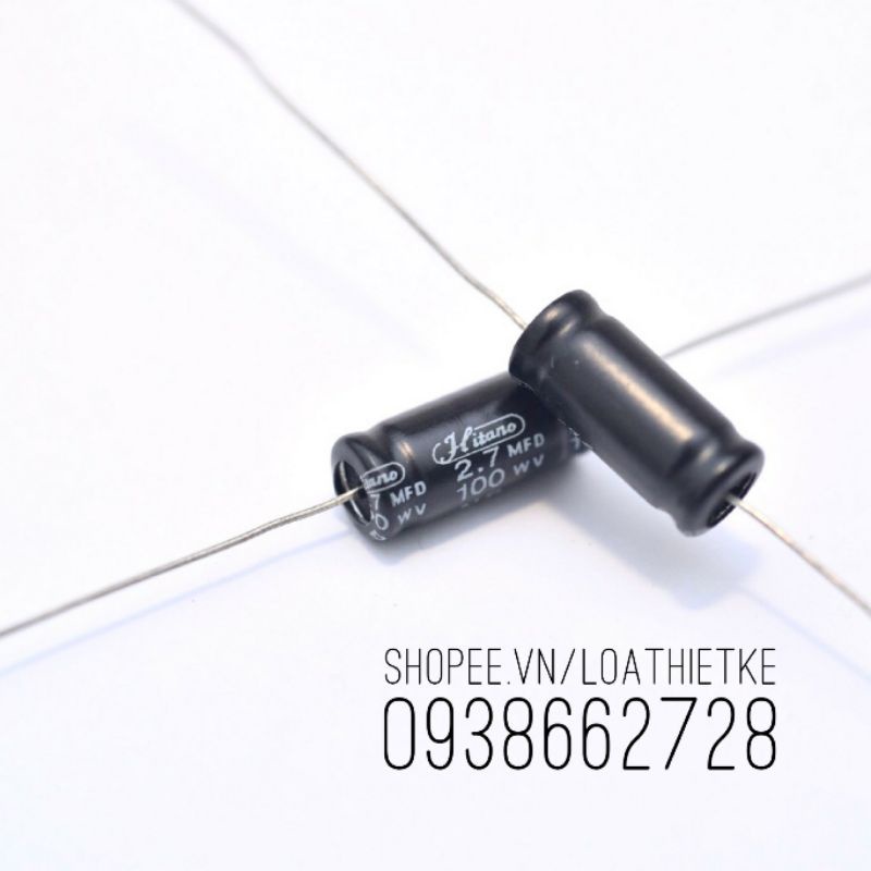 Cặp Tụ Loa Treble 2.7uf HITANO