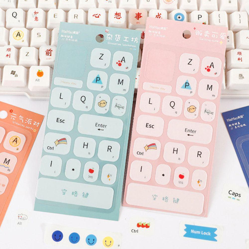 Dwayne Miếng Dán Trang Trí Bàn Phím / Laptop / Notebook / Máy Tính DIY Nhiều Màu Sắc