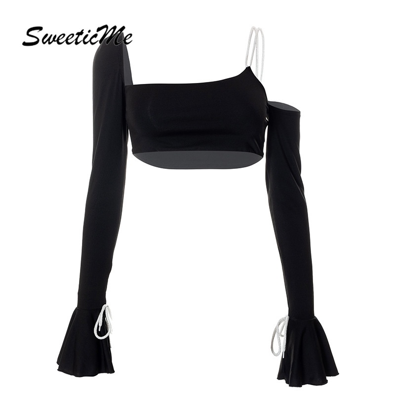 Áo Không Tay Một Dây Dáng Chữ A Hở Lưng Màu Trơn Thời Trang Mới   Dành Cho Bạn Nữ