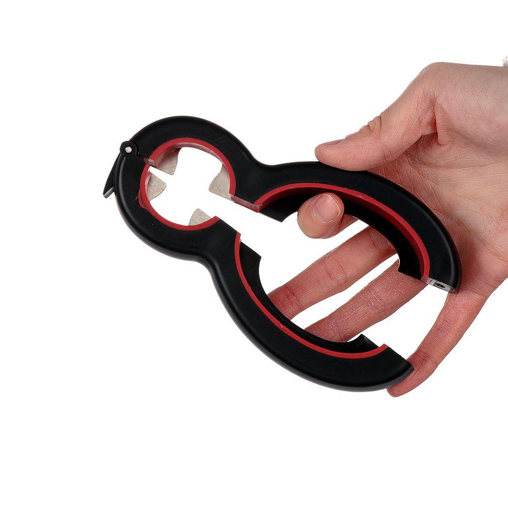 CONOPERY Dụng Cụ Mở Nắp Chai Đa Năng 6 Trong 1 Bằng Thép Không Gỉ