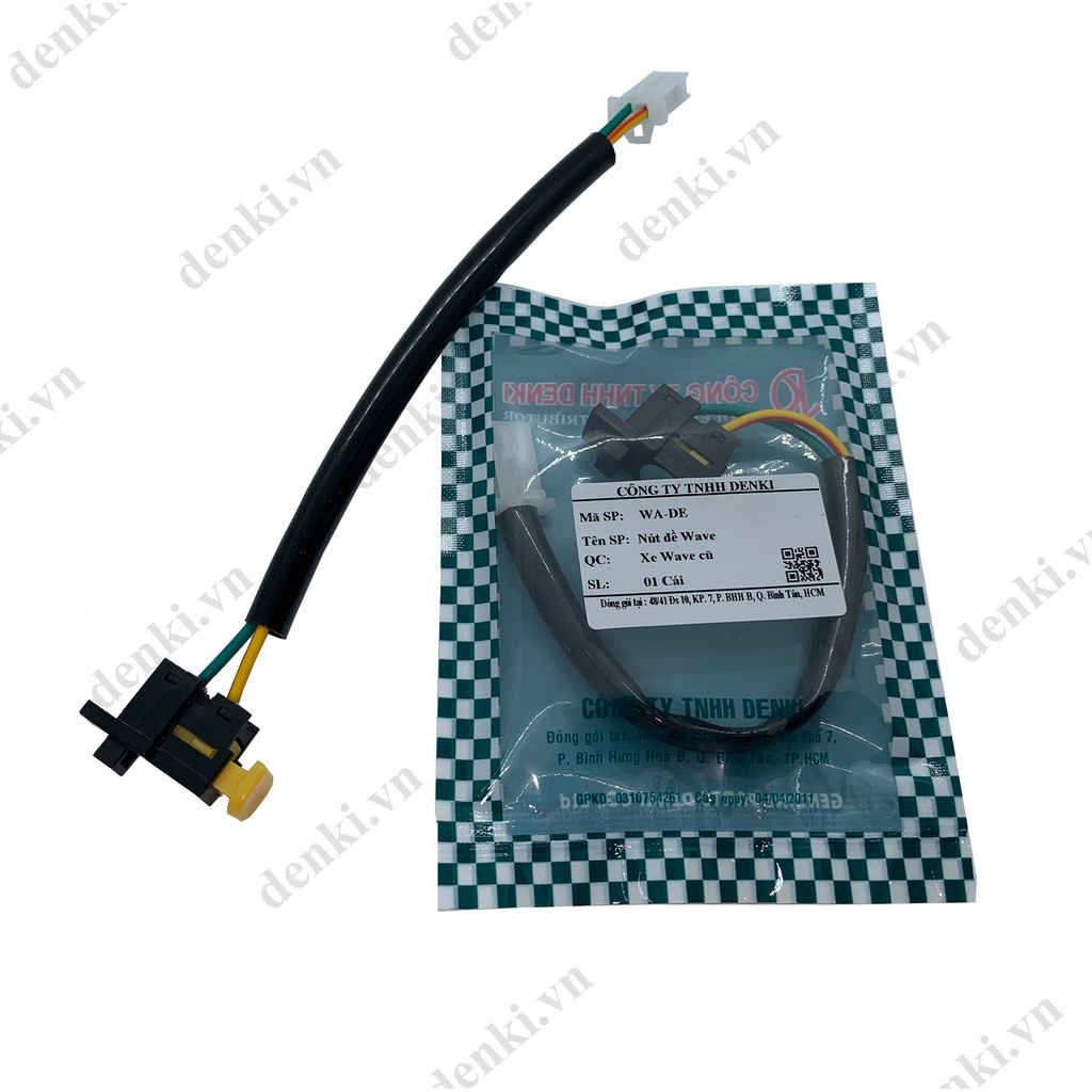 Nút Công Tắc Xe máy Wave Cũ (Mở đèn, đề, còi, cospha xi nhan)