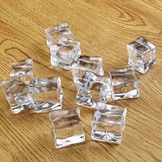 Đá viên giả trang trí chụp ảnh ( set 3 viên )