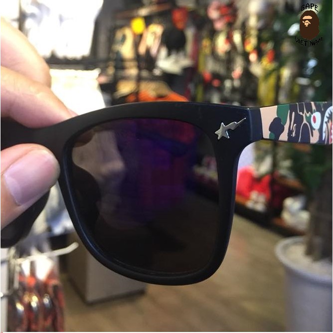 [Ảnh thật+ FREESHIP] Kính Bape Shark Hàng Siêu cấp, mắt kính đen Bape VN | BigBuy360 - bigbuy360.vn