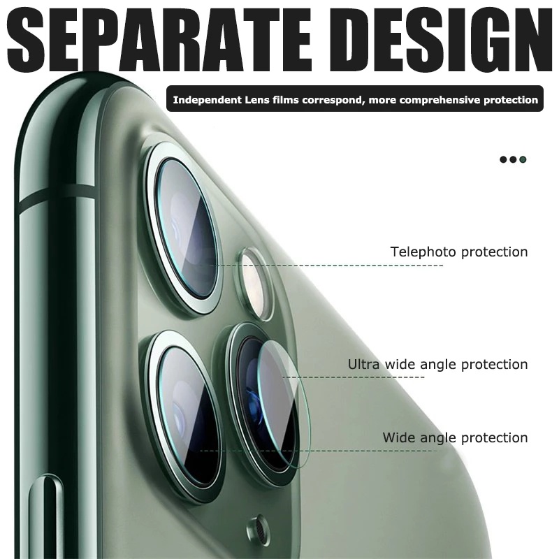 Phim Dán Trong Suốt Bảo Vệ Camera Cho iPhone 11 12 13 14 Pro Max 11 12 13