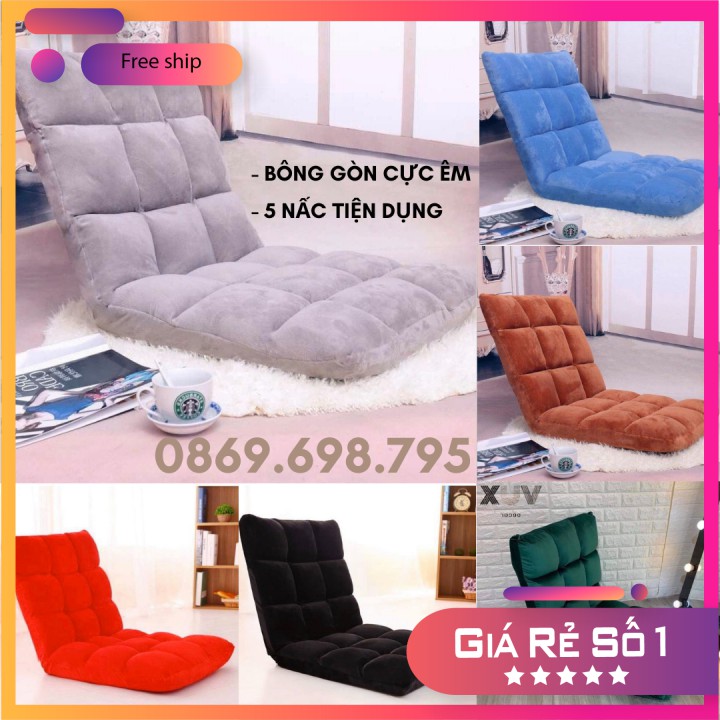 ⚡ LOẠI TO ⚡ Ghế bệt Tatami kiểu Nhật, tựa lưng nhiều màu hot ghi xám, đen xanh | BigBuy360 - bigbuy360.vn