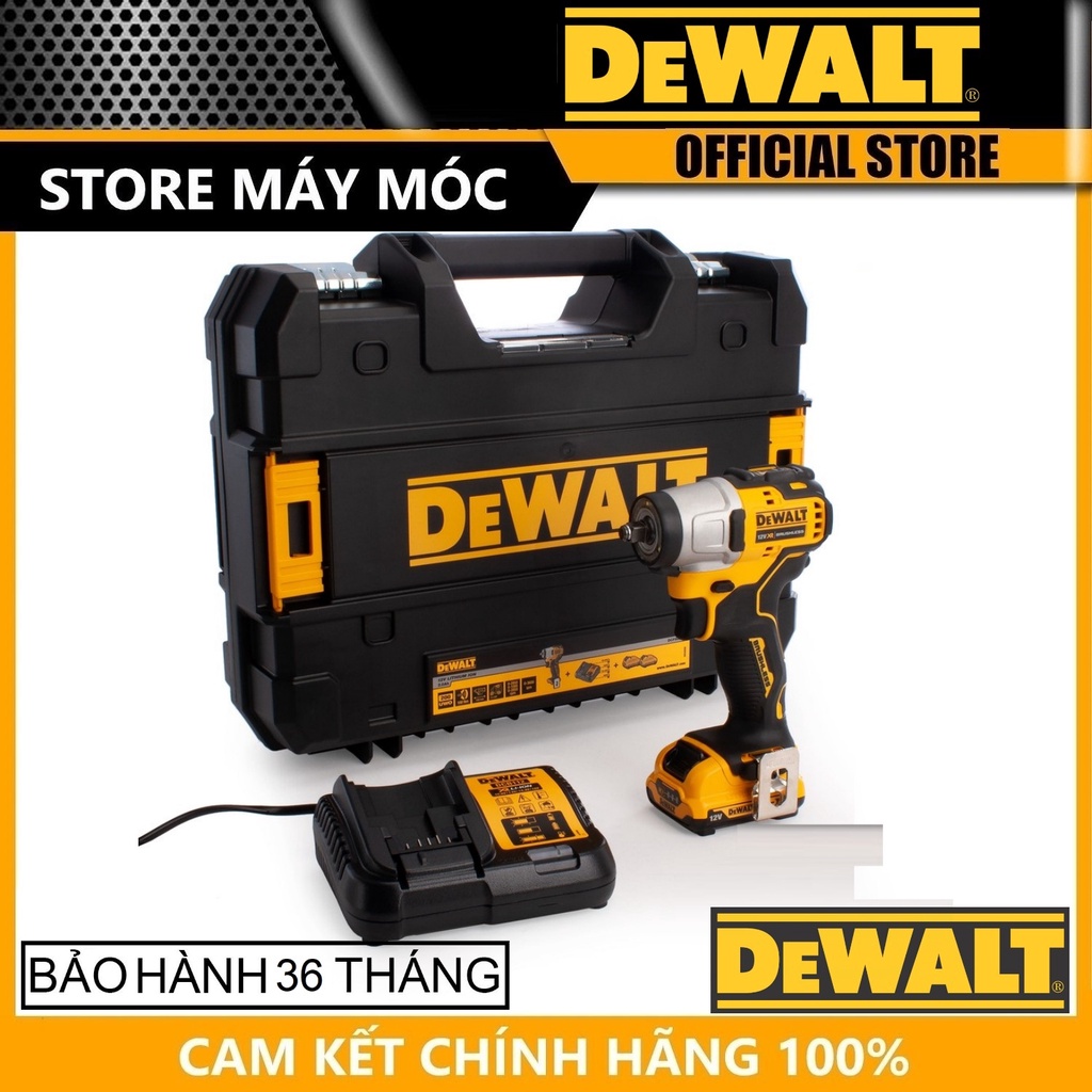 MÁY SIẾT BULON CẦM TAY 12V/BL DEWALT DCF902D1- HÀNG CHÍNH HÃNG