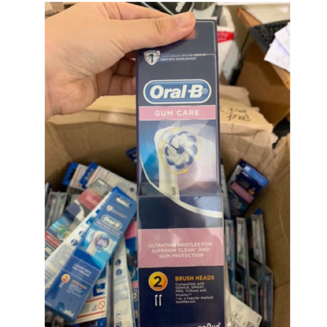 (Auth) Đầu thay thế bàn chải điện oral B hàng chính hãng