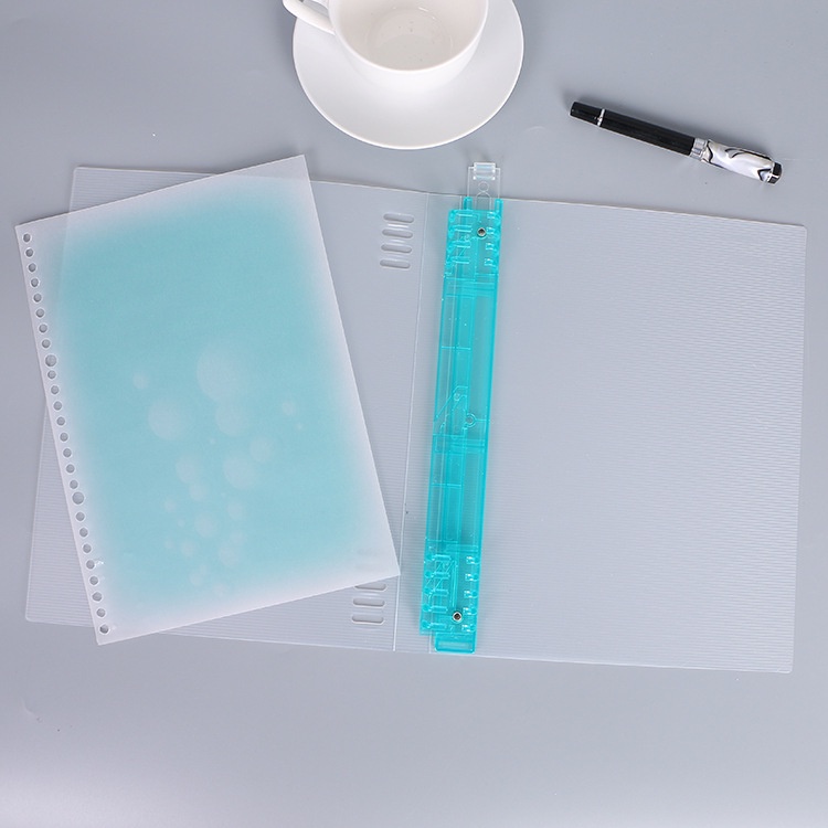 Bìa Sổ Còng A4 A5 B5 Binder Nhiều Màu Trong Suốt Ruột Giấy Refill Dụng Cụ Bullet Journal Timo VPBL2