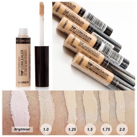 Kem che khuyết điểm The Saem Cover Perfection Tip Concealer