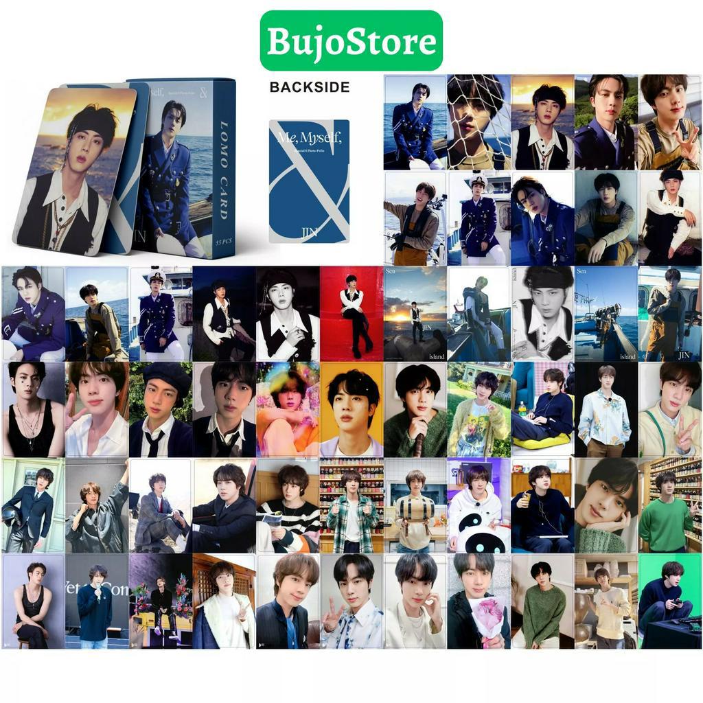 Bộ sưu tập 54 Lomo Card bo góc JIN BTS Sea of Island me myself Solo Album cửa hàng kpop BujoStore