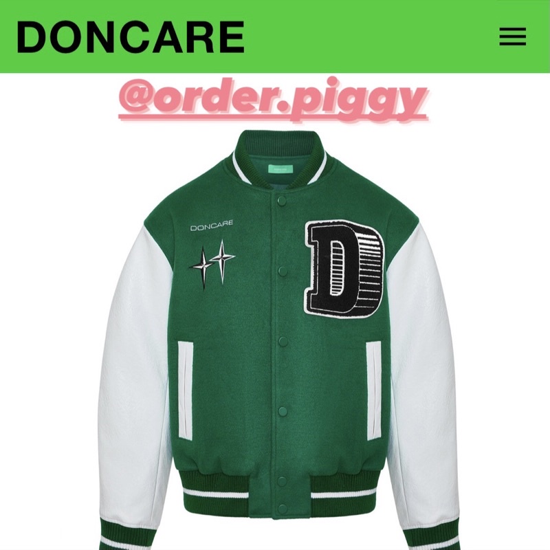 Áo DONCARE CASINO JACKET GREEN - Chính hãng