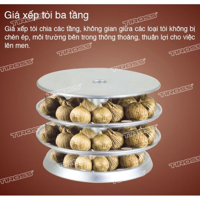 [Tiross123] Máy làm tỏi đen Tiross TS908 , Sản Phẩm Chính Hãng, Bảo Hành 12 Tháng - Now 24/7