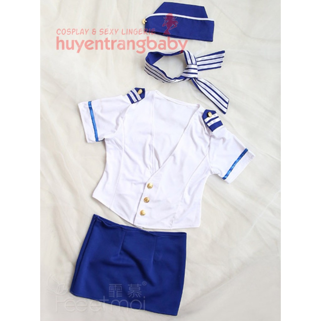 Bộ đồ cosplay tiếp viên hàng không sexy quyến rũ  CP09 1264