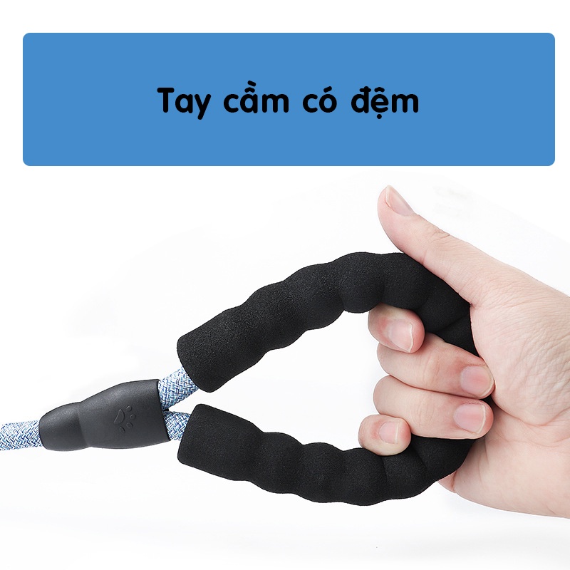 Dây Dắt Dạng Yếm Cho Chó Mèo Có Đệm Tay Cầm Dày Dặn, 2 Lớp, Yếm Vải Cao Cấp Siêu Chắc Bền Đẹp Nhiều Màu
