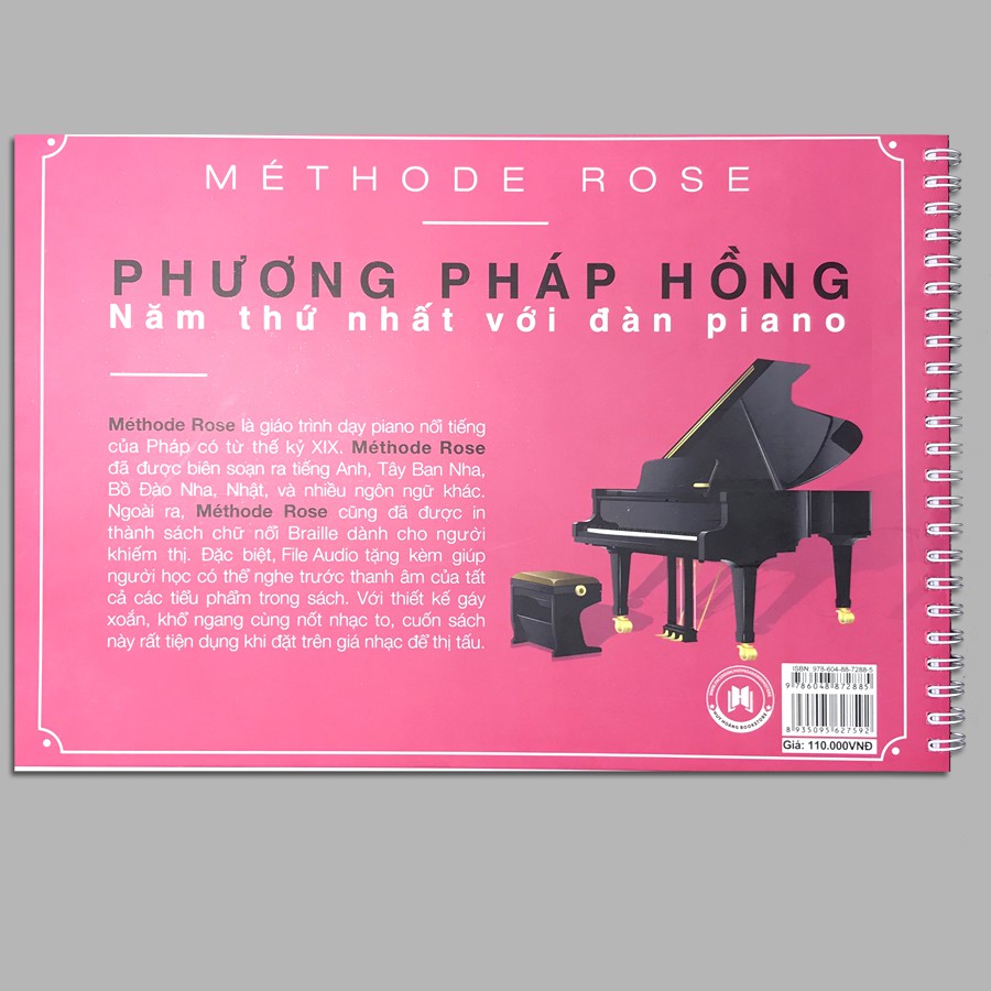 Sách - Phương pháp hồng - năm thứ nhất với đàn Piano P1 (Tái bản)