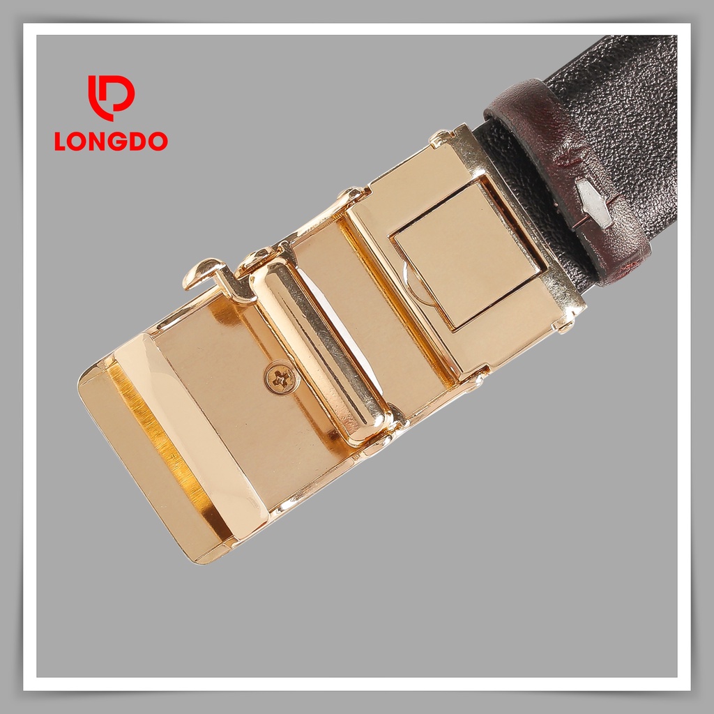 Dây nịt da nam - Cam kết 100% da bò thật - Hàng chính hãng thương hiệu Longdo Leather - TL01