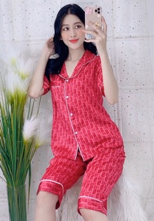 Bộ lửng lụa satin quần lửng có size từ 40-75kg
