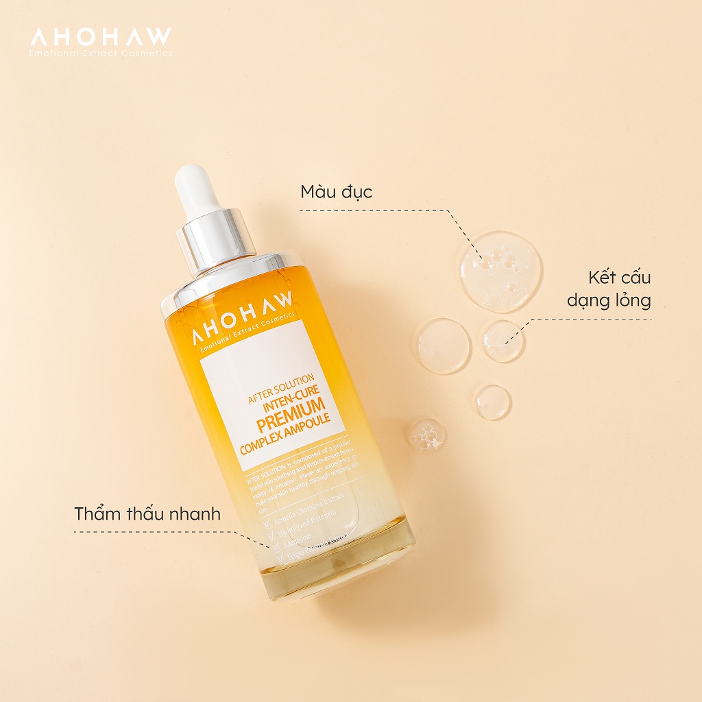 Tinh chất cấp ẩm sâu – chống lão hóa – cải thiện nếp nhăn Inten Cure Premium Complex Ampoule