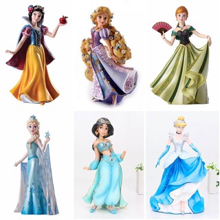 Mô hình Disney công chúa búp bê Elsa Anna Bạch Tuyết Lọ lem Jasmine