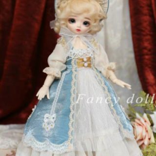 Set đầm quý tộc nữ cho búp bê bjd