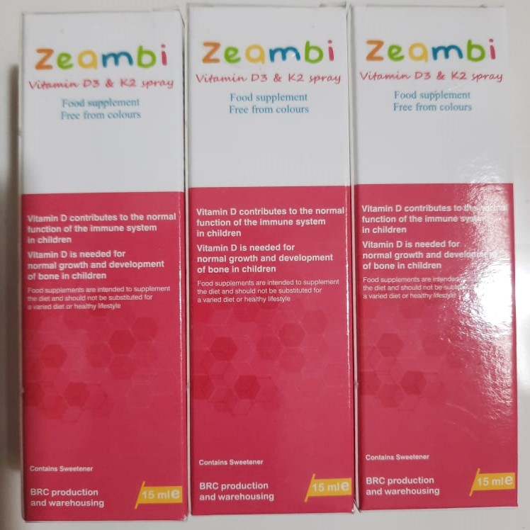 Vitamin D3k2 Zeambi , Vitamin D3K2 Zeambi xịt