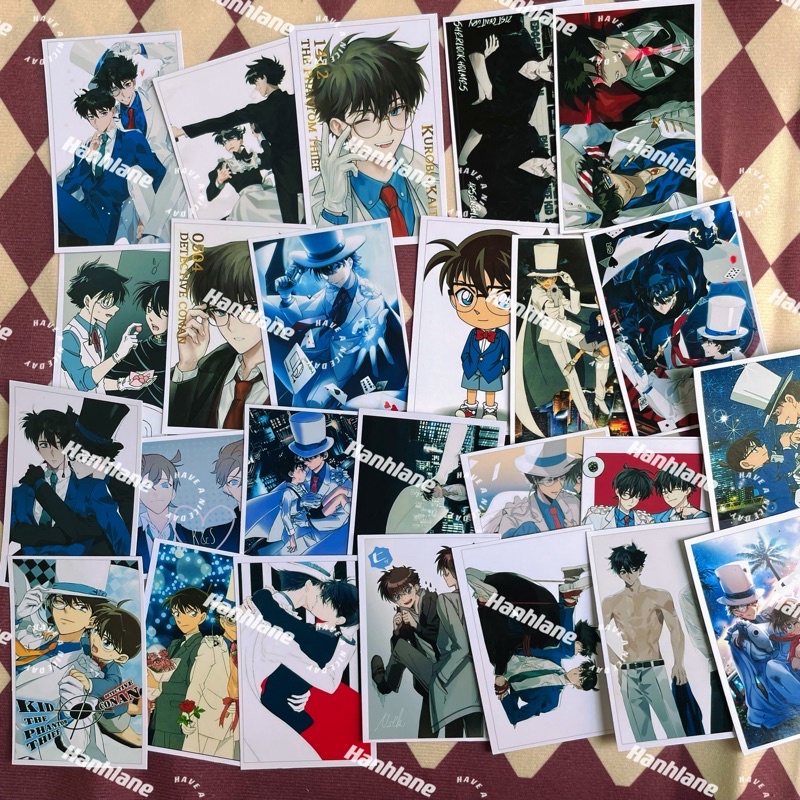 Lomo hình ảnh OTP NanKid Conan Kaitokid 1 hộp 30 tấm