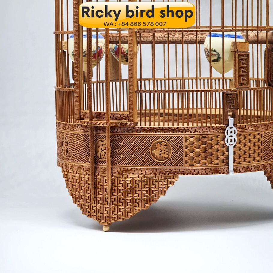 Lồng chim họa mi chạm - Tích Triện Chiến