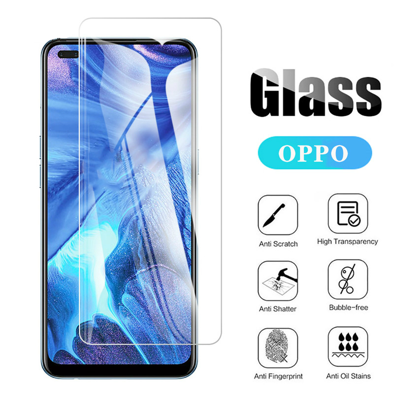 Kính cường lực 9H bảo vệ màn hình cho OPPO A3 A37 A5 A3S A57 A7 A71 A77 A7X A8 A83 A91 A12E A1K A31 A5 A52 A9 2020