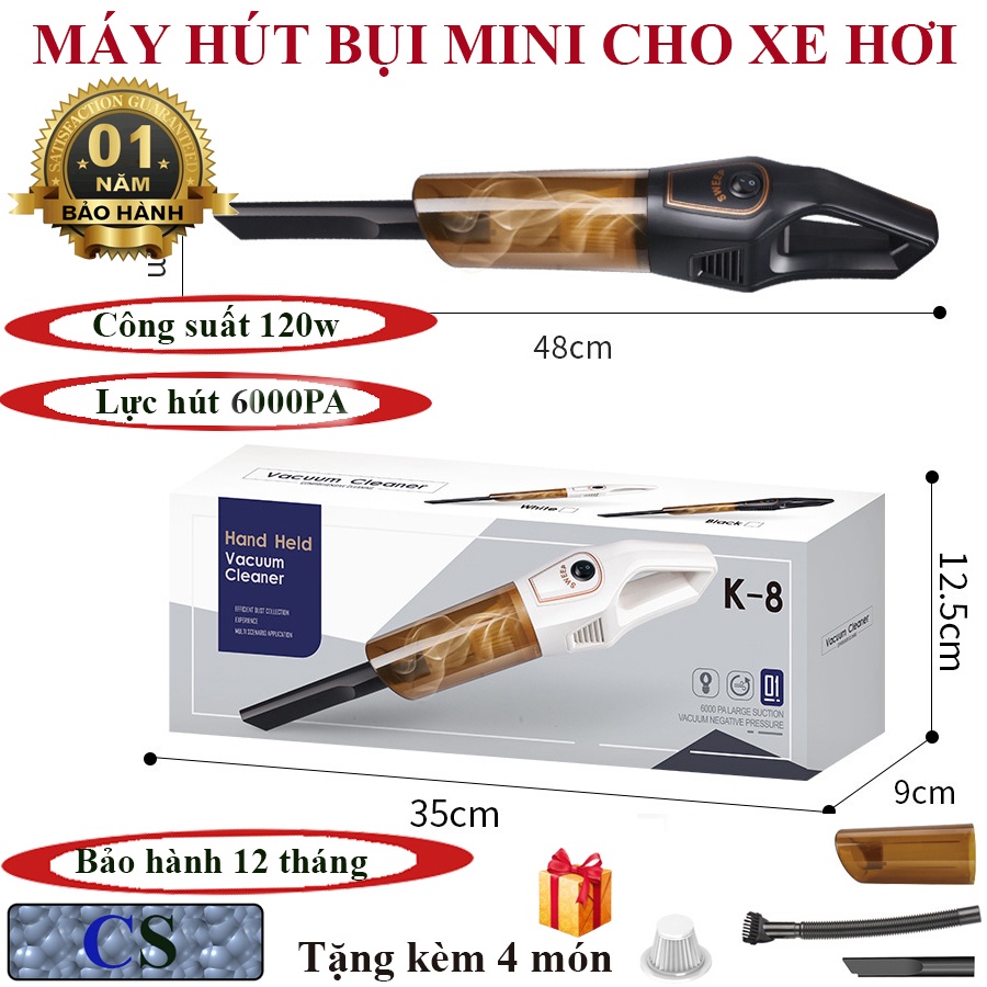 Máy hút bụi KHÔNG DÂY thương hiệu KELEDI công suất THỰC 6000PA