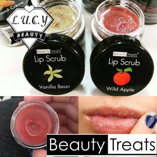 Hàng USA- Tẩy Da Chết Môi Beauty Treats Lip Scrub chuẩn Auth 100%