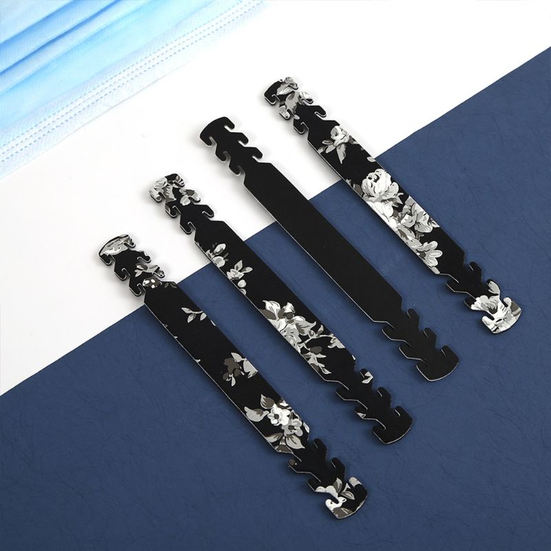 Set 5 Dây Nối Dài Tai 3 Bánh Răng Điều Chỉnh Được Kèm Móc Giữ Chuyên Dụng