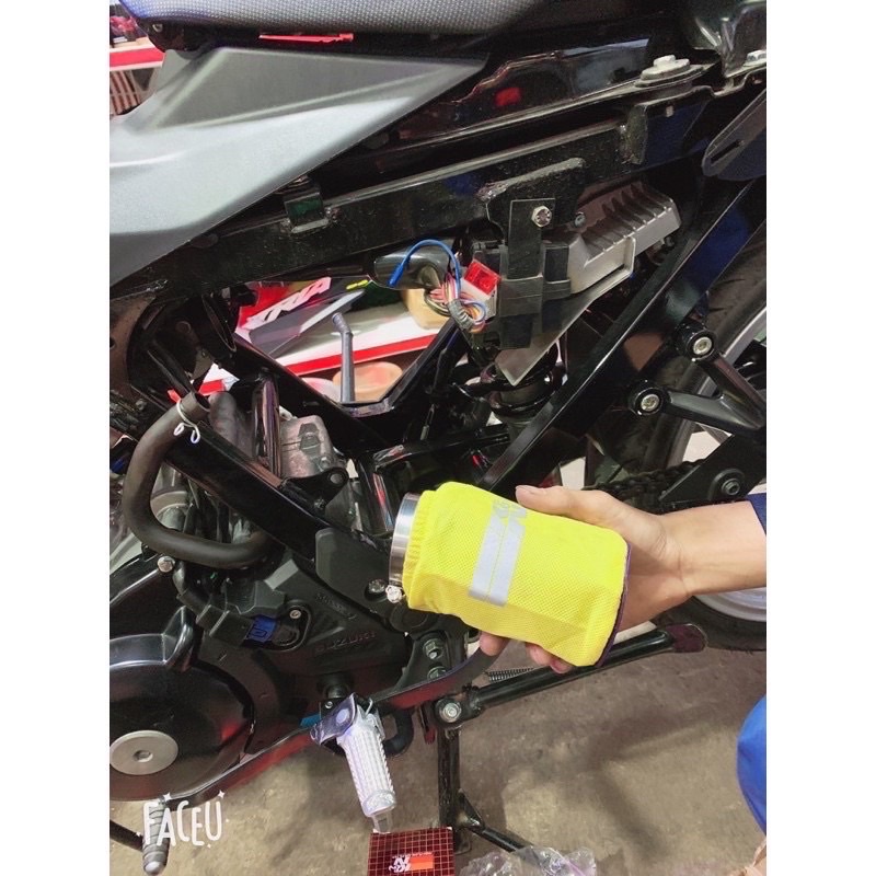 Lọc Gió Trụ Tăng Tốc KN-Xe EX135-150-WINNER-X-SIRUS-Satria-Sonic