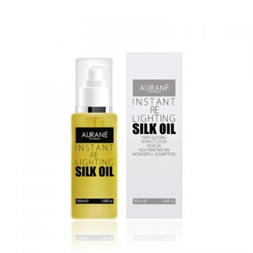 Serum tinh dầu bóng tóc Olive Instant Re Lighting Silk Oil Aurane 100ml