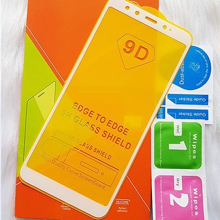 Kính cường lực 9D Xiaomi Mi 6X/ Mi A2 fulll keo màn hình, không chấm li ti