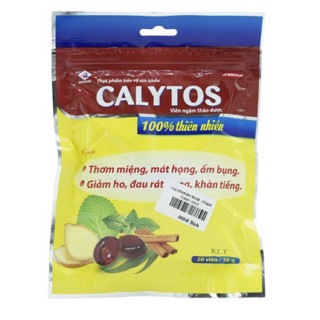 Combo 10 gói Kẹo ngậm Thảo Dược Calytos 50G