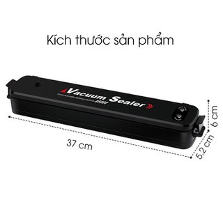 Máy hút chân không thực phẩm Vacuum Sealer tặng kèm 10 túi hút