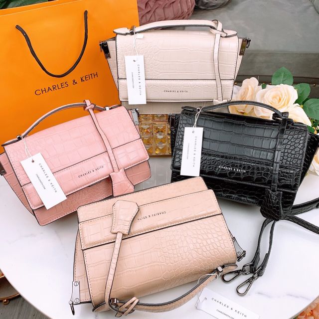 Túi Cnk cặp da rắn siêu xinh