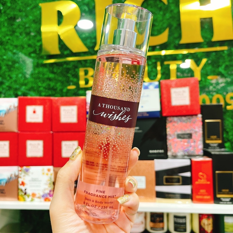 BILL A THOUSAND WISHES - Xịt Thơm Toàn Thân Body Mist Bath &amp; Body Works