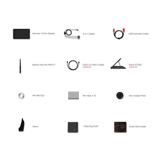 Bảng vẽ LCD Huion Kamvas 13