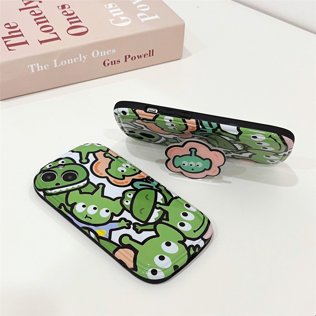 Ốp Điện Thoại Tpu Dẻo Họa Tiết Hoạt Hình Toy Story Kèm Giá Đỡ Chống Rơi Cho iphone 11 12 13Pro XS Max X XS XR IMD