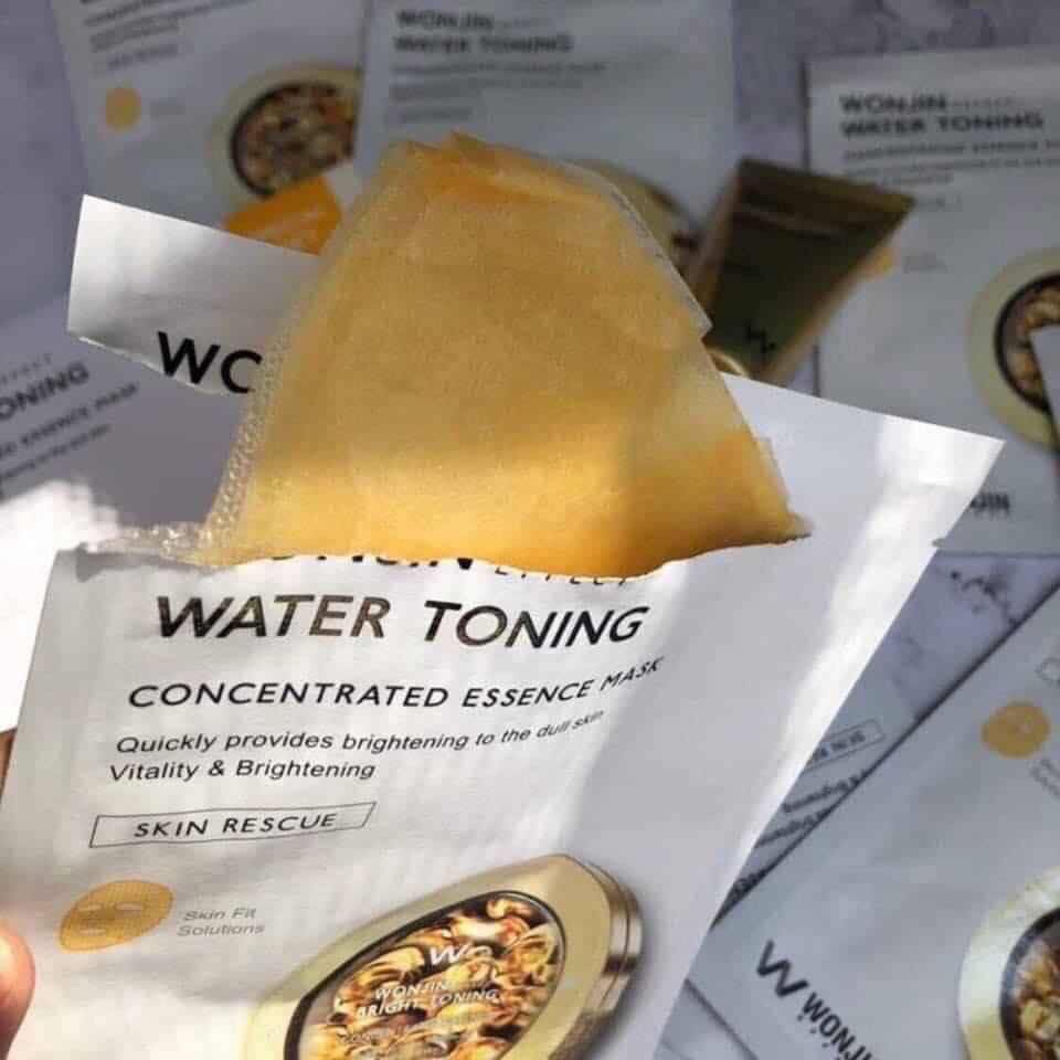 Mặt nạ vàng Won Jin 💖Freeship💖 Mask Won Jin Effect water Toning Concentrated Essence MASK