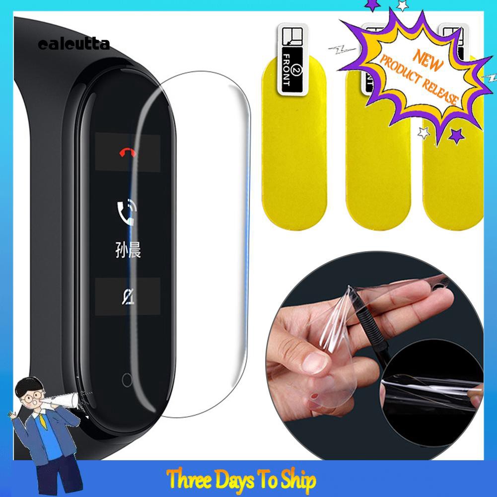Set 3 kính cường lực chuyên dụng dành cho đồng hồ Xiaomi Mi Band 4