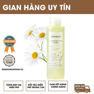 Nước Hoa Hồng Mamonde Chamomile Pure Toner Chiết Xuất Từ Hoa Cúc La Mã  250ml - Dưỡng Da, Cấp Ẩm Cho Làn Da Mềm Mại